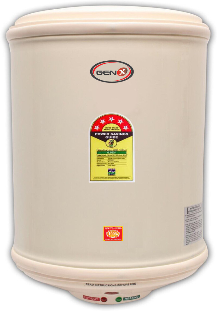 Gen X 25 L Storage Water Geyser (GX Pearl, Ivory) Price in India - Buy Gen  X 25 L Storage Water Geyser (GX Pearl, Ivory) online at Flipkart.com