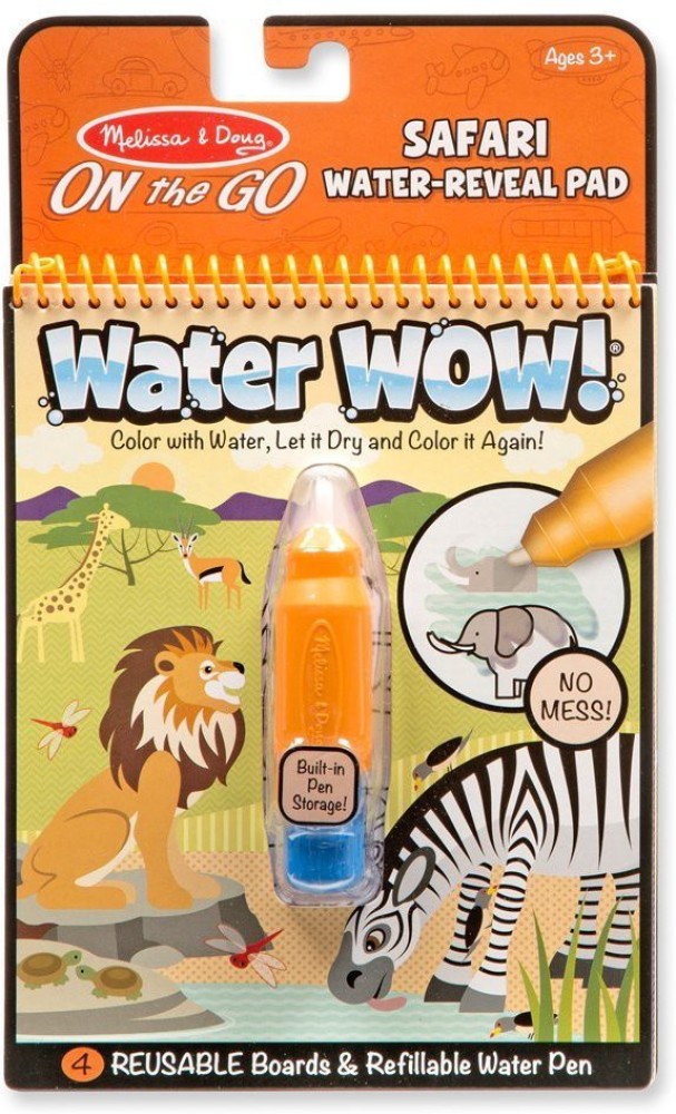 Melissa & Doug Water Wow! - Water Reveal Pad Bundle - Animals