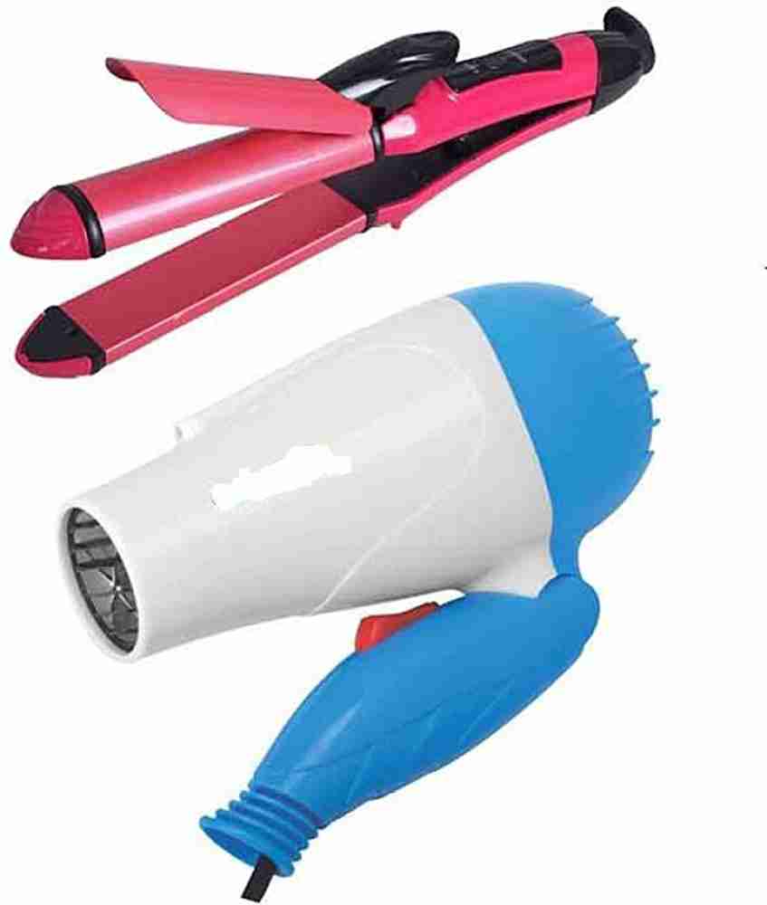 Hair straightener and outlet curler combo online shopping