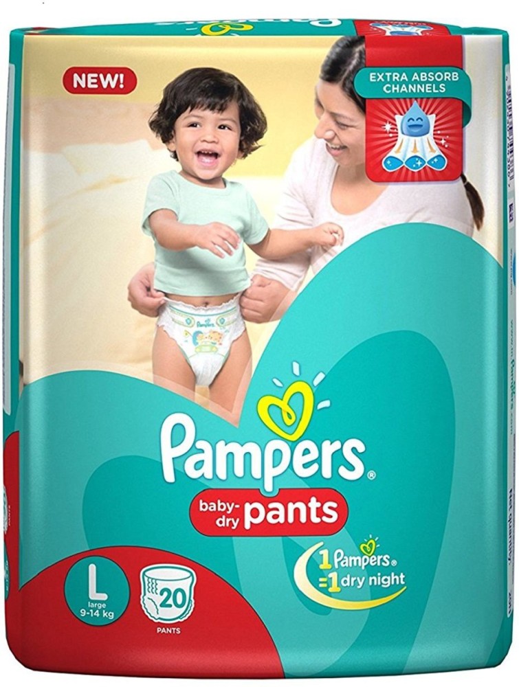 Pampers Baby Dry Pants New Baby Size 20 Pieces  KiranaMarketcom