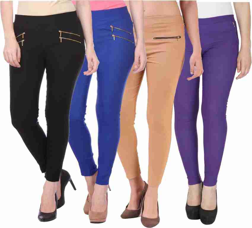 Buy Rzlecort Women'S Multicoloured Leggings at