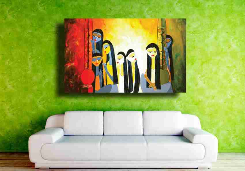 PIXELARTZ Canvas Painting The Spring Modern Art Painting for Home