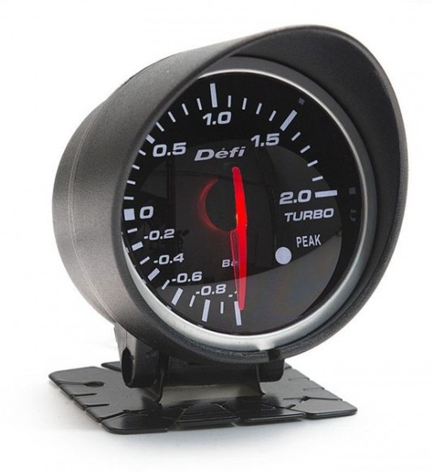 AutoTrends BF 60mm Boost Gauge High Quality Turbo Gauge with Red