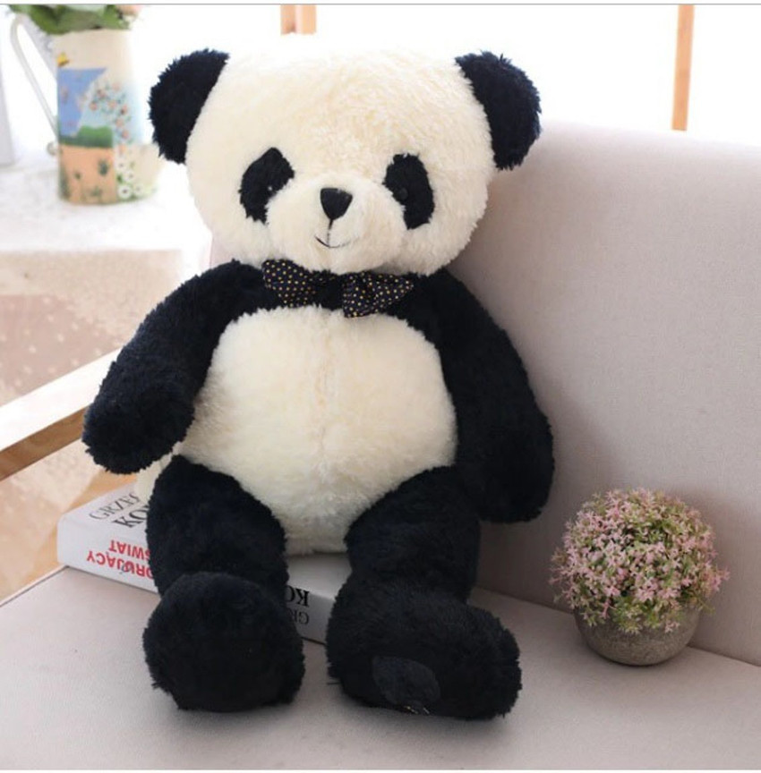 Vaishno 4 Feet Stuffed Spongy Hug gable Panda Teddy Bear Special For Gift 122 cm 4 Feet Stuffed Spongy Hug gable Panda Teddy Bear Special For Gift Buy Teddies toys in