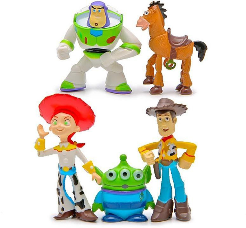 Toy Mela Toy Story 5 Pcs. / Set Sheriff Woody, Buzz Lightyear