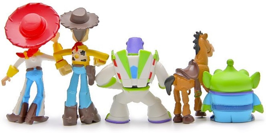 Pixar's Toy Story Toys Various (Woody, Buzz Lightyear & Jessie) 6  toys in total