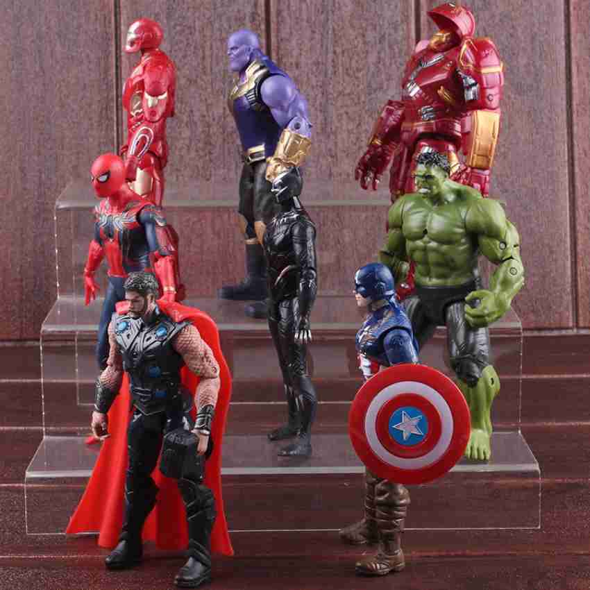 Marvel Super Heroes Avengers Thanos Black Panther Captain America