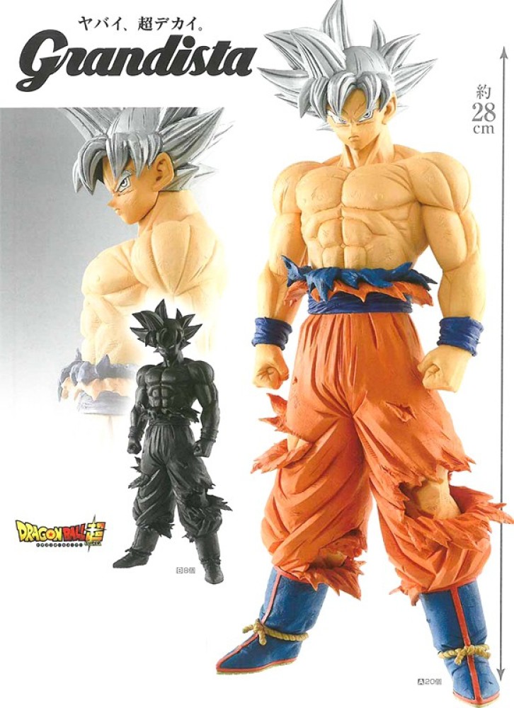 Bandai Dragon Ball Figures Grandista GROS Silver Hair Goku Figurine Figures  Collections Model Dolls Toys For Aldult, cabelo do goku png 