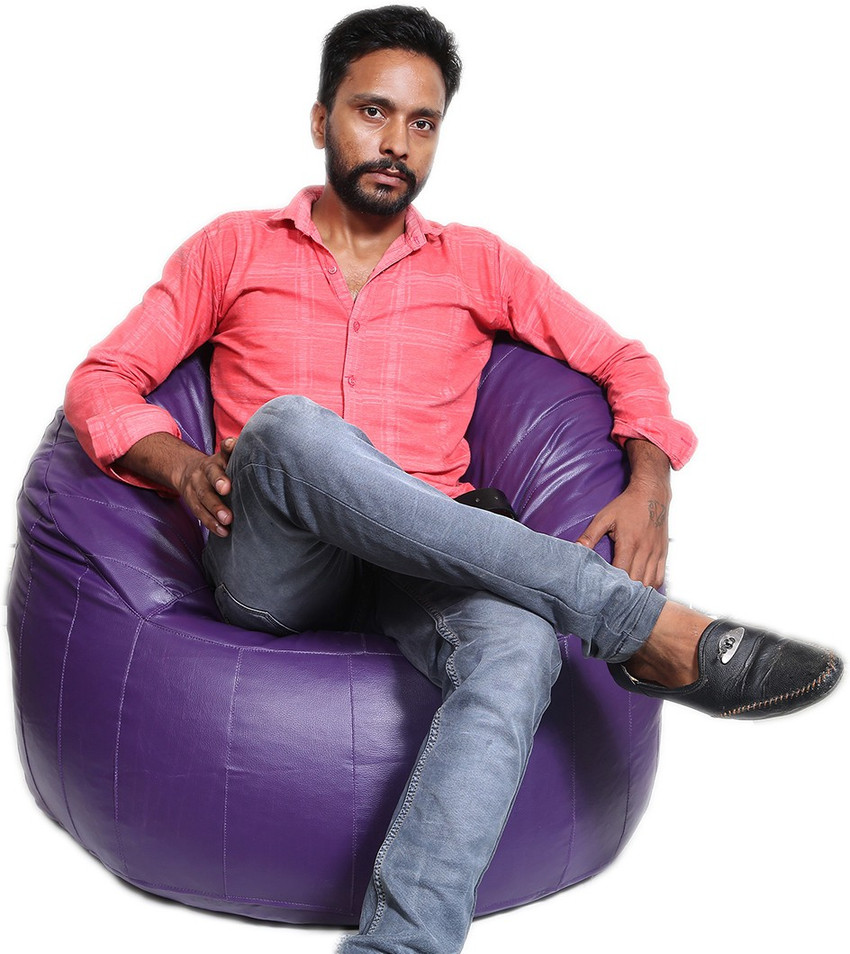 Maruti Fun Bags Feel Comfortable XXXL Chair Bean Bag Cover