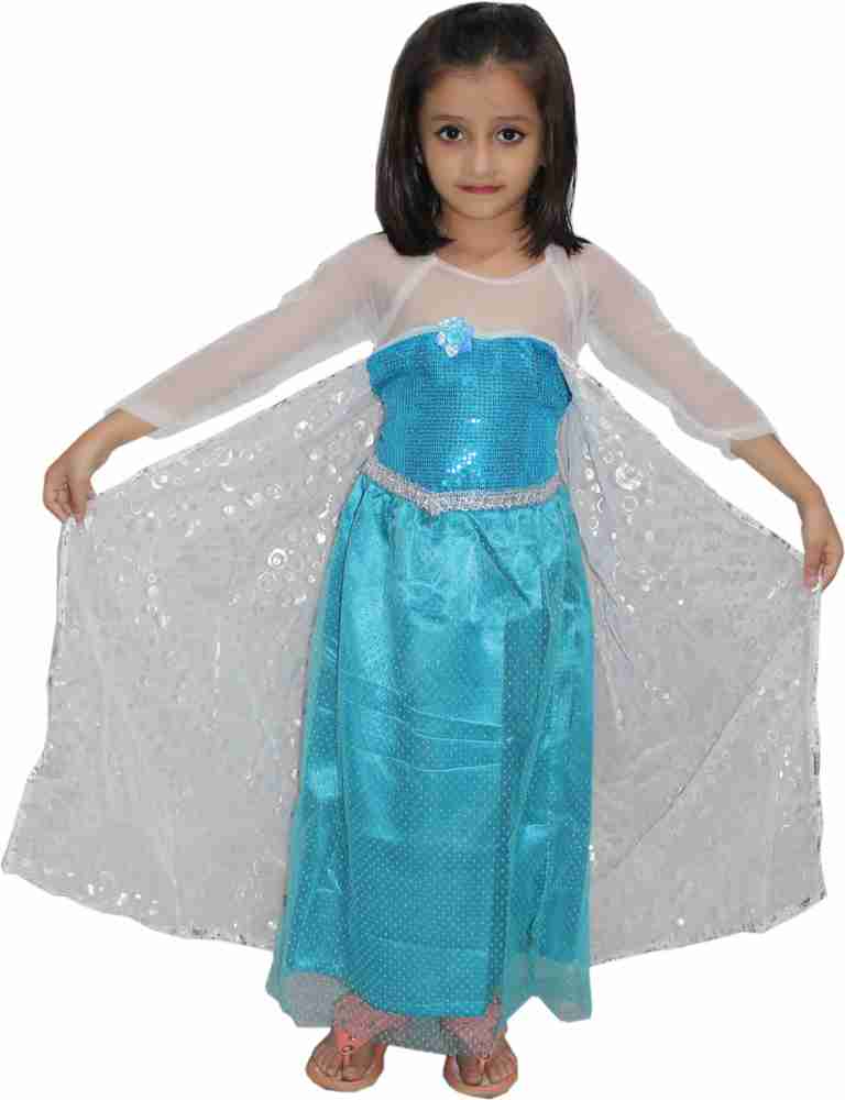 Frozen elsa dress flipkart hot sale