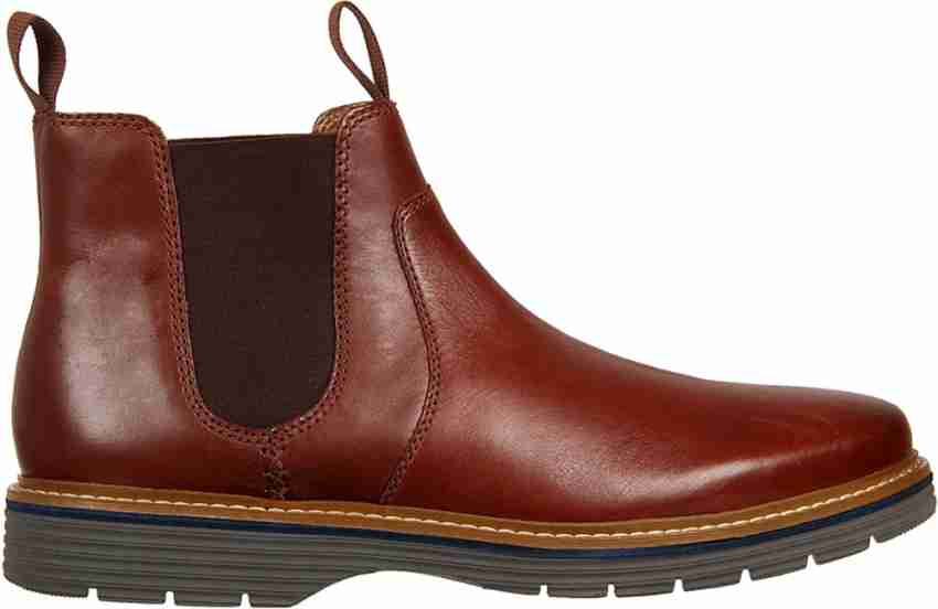 Dr martens men's grayson shop chelsea boots - tan