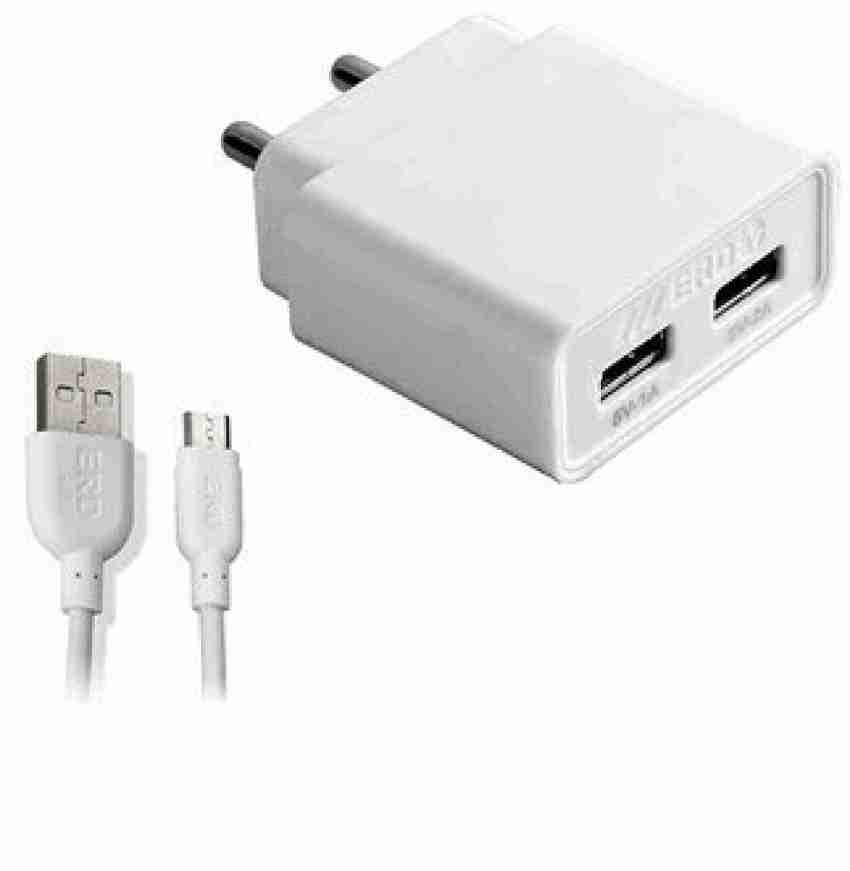 ERD CC-32 5V / 3 Amp Dual Port USB Car Charger (White) - ERD Shoppe