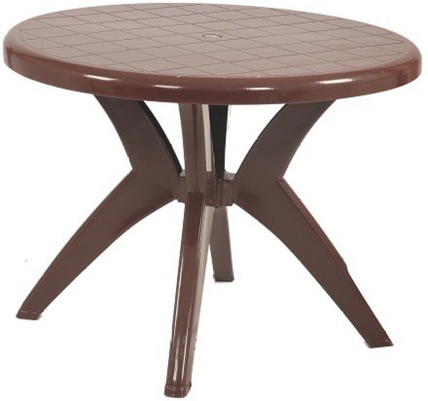 Supreme Marina for Home Garden Plastic 4 Seater Dining Table