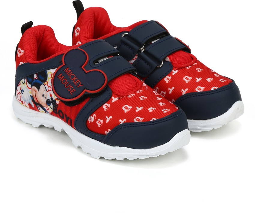 Mickey mouse sale velcro shoes