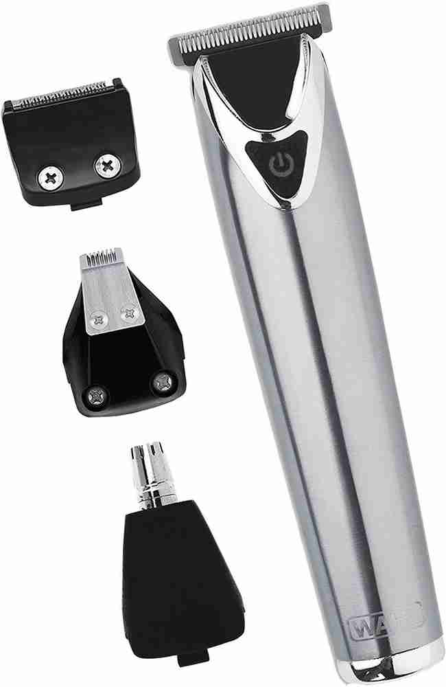 Wahl Clipper Corp Stainless Steel Lithium Ion Plus Beard Trimmers for Men Hair Clippers and Shavers Nose Ear Trimmers Rechargeable All in One Men s Grooming Kit by the Brand used by Professionals