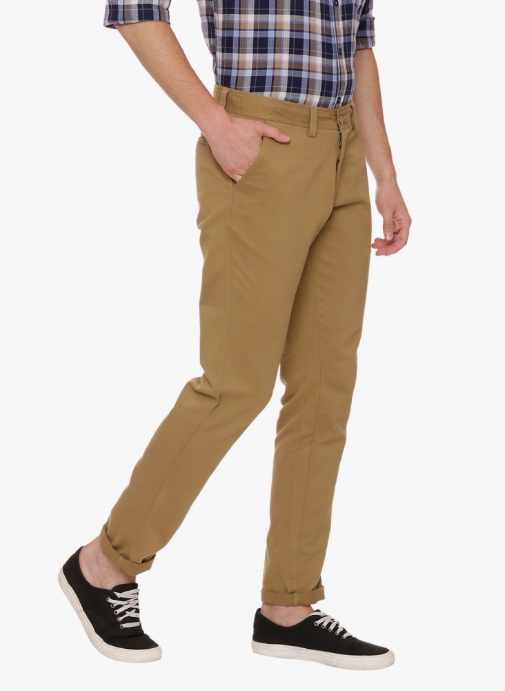 urbantouch Slim Fit Men Beige Trousers  Buy urbantouch Slim Fit Men Beige  Trousers Online at Best Prices in India  Flipkartcom