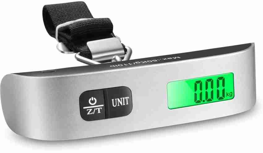 CASON 10g/50 Kg Luggage Scale Digital Portable Electronic Travel Bag Weight  Checker with Temp Hanging Weight Scale with Belt Weighing Scale Price in  India - Buy CASON 10g/50 Kg Luggage Scale Digital