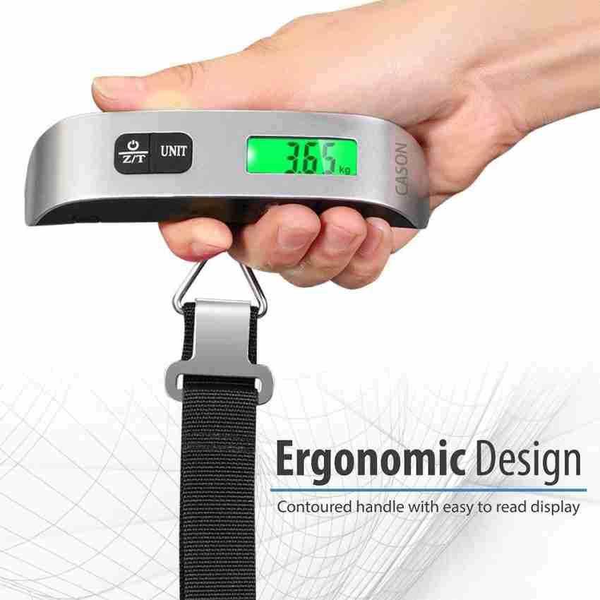 50KG/10g Portable Digital Luggage Weight Scale LCD Display Pocket