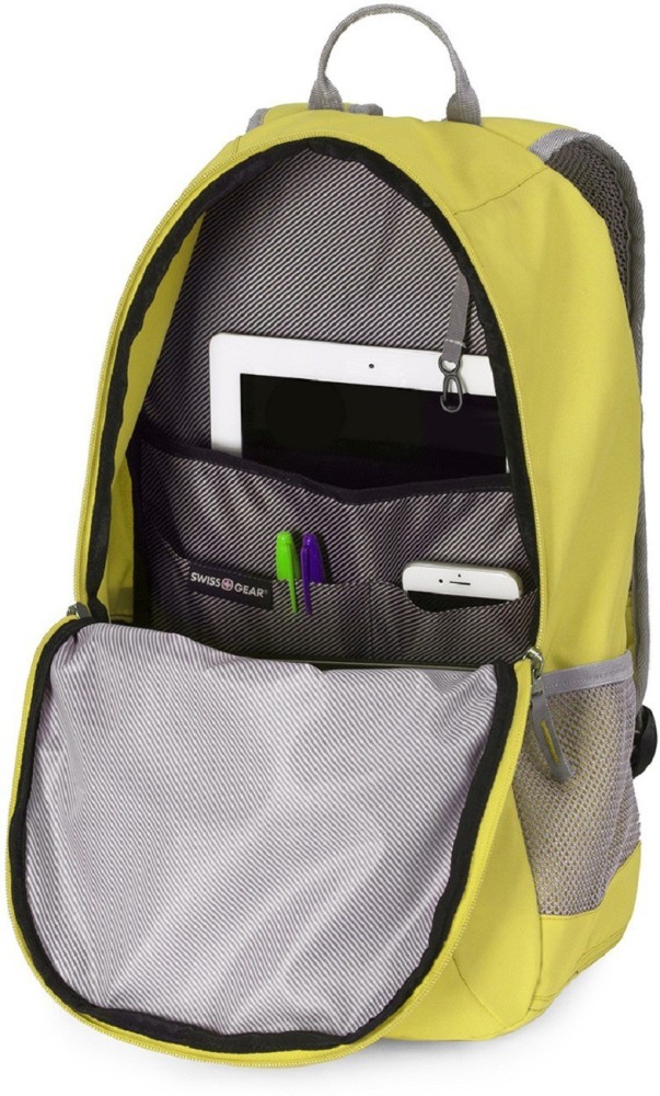 SWISS GEAR Tablet Backpack Yellow Target 19 L Backpack yellow - Price in  India