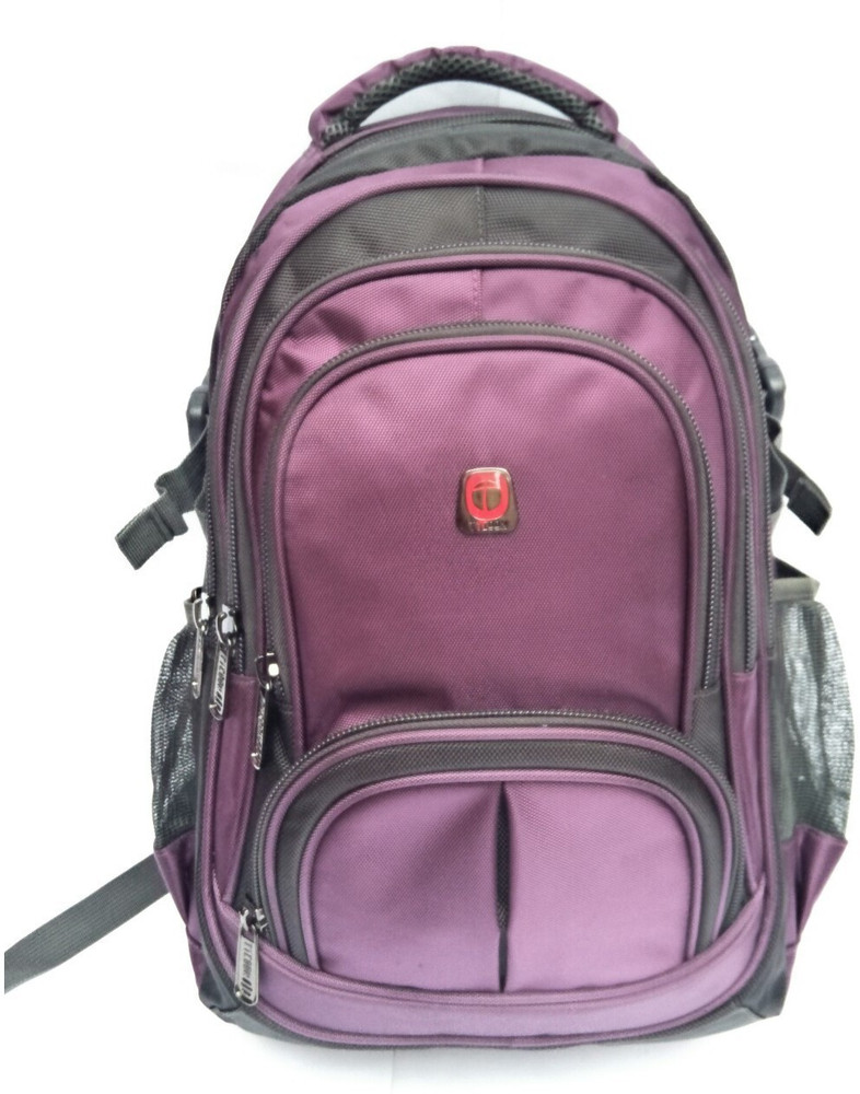 Tycoon. Backpack for multipurpose use Black and Purple 20 L