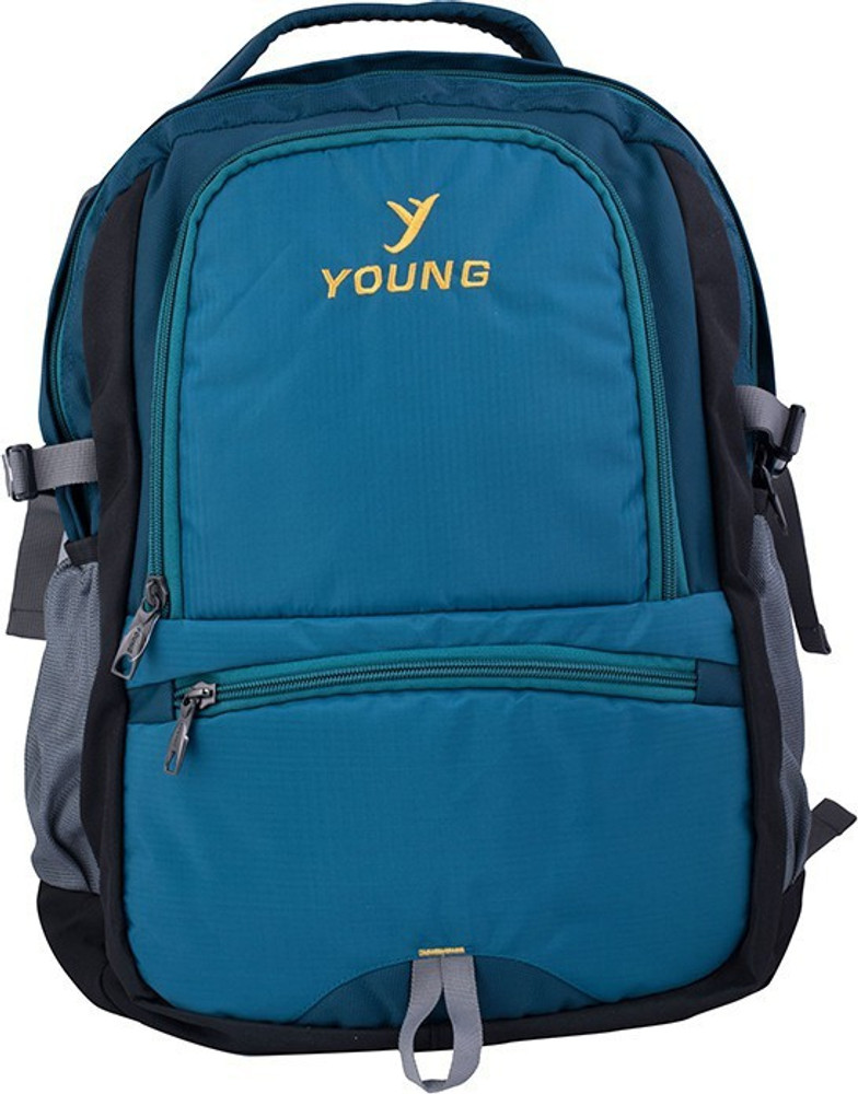Young Backpack for 18 inch Laptop Blue Black 4.5 L Laptop