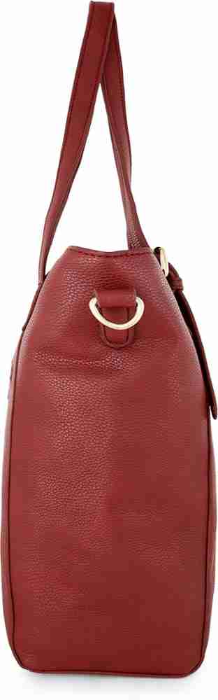 Buy LAVIE - HQEP504041N4 Women Maroon Tote RED Online @ Best Price in India