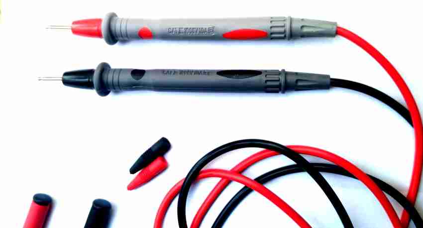 28 Multimeter Test Lead Probe Wire Cable 1 Pair Banana Plug for Dc Power  Supply 1000v 