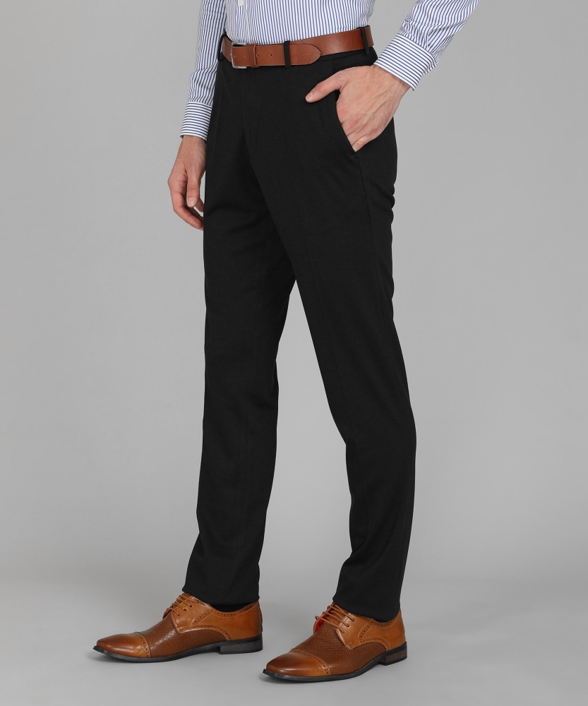 Buy STOP Knitech Collection Mens Knitted Trouser With Super Stretch   Supercrease  Shoppers Stop