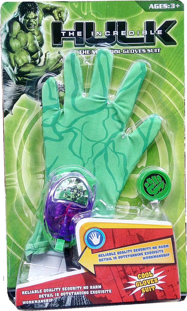 Hulk toy gloves hot sale