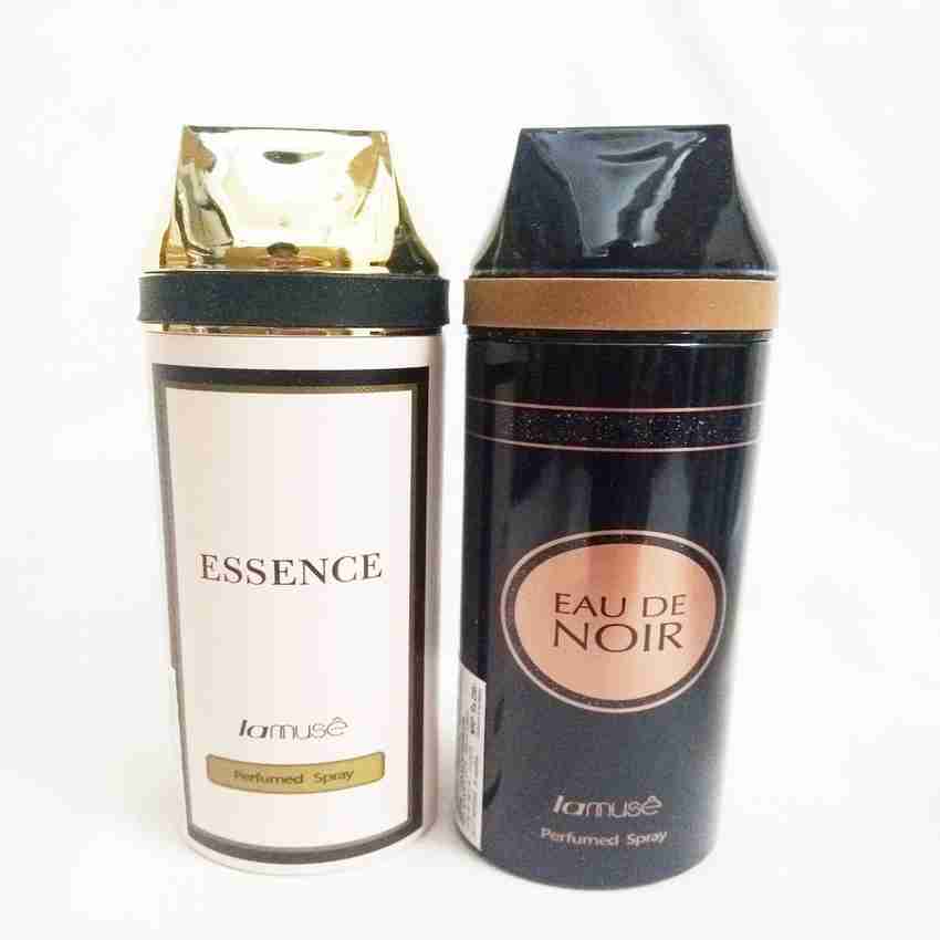 Lamuse ESSENCE AND EAU DE NOIR Perfume Body Spray For