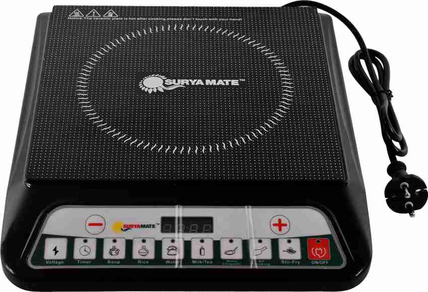 Suryamate 2000 Induction Cooktop Push Button Buy Suryamate 2000 Induction Cooktop Push Button Online at best price in India Flipkart