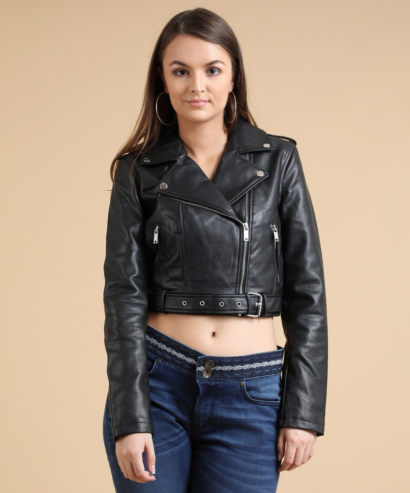 Leather jackets for womens flipkart sale