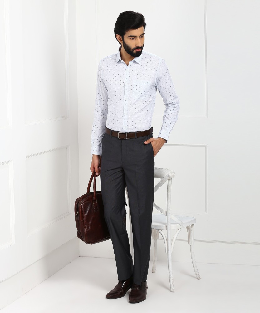 WILLS LIFESTYLE Regular Fit Men Black Trousers  Buy WILLS LIFESTYLE  Regular Fit Men Black Trousers Online at Best Prices in India  Flipkartcom