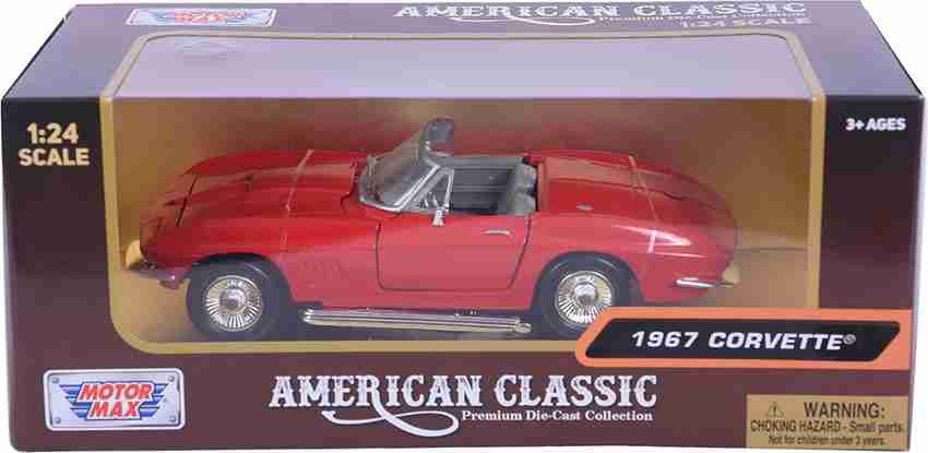 Motormax 1 24 1967 Corvette American Classic Diecast Collection