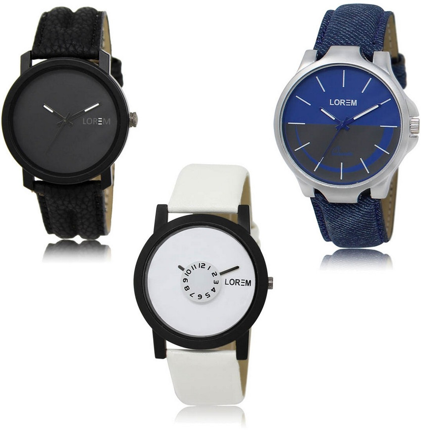 LOREM Boys Attractive Analog Watch For Men Buy LOREM Boys Attractive Analog Watch For Men FZ 21 24 26 New Stylish Online at Best Prices in India Flipkart