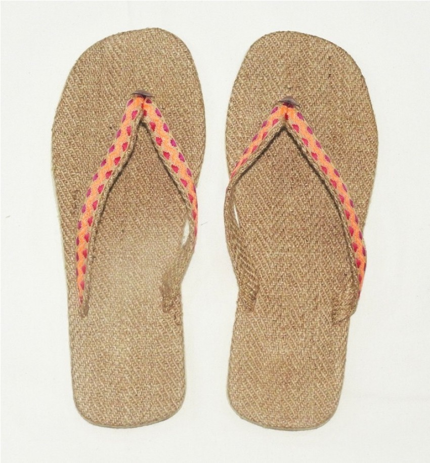 Kanyoga Natural Jute Slippers For After Yoga Relaxation (UK-6/6.5