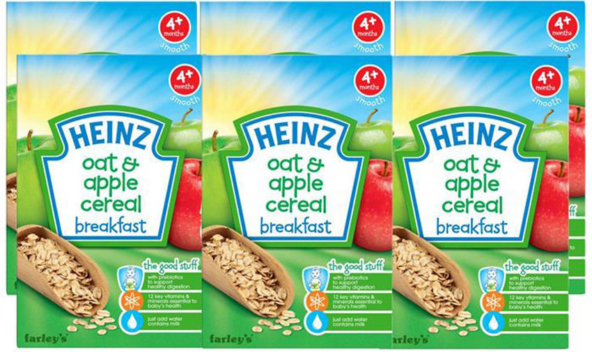 Heinz oat and apple porridge top