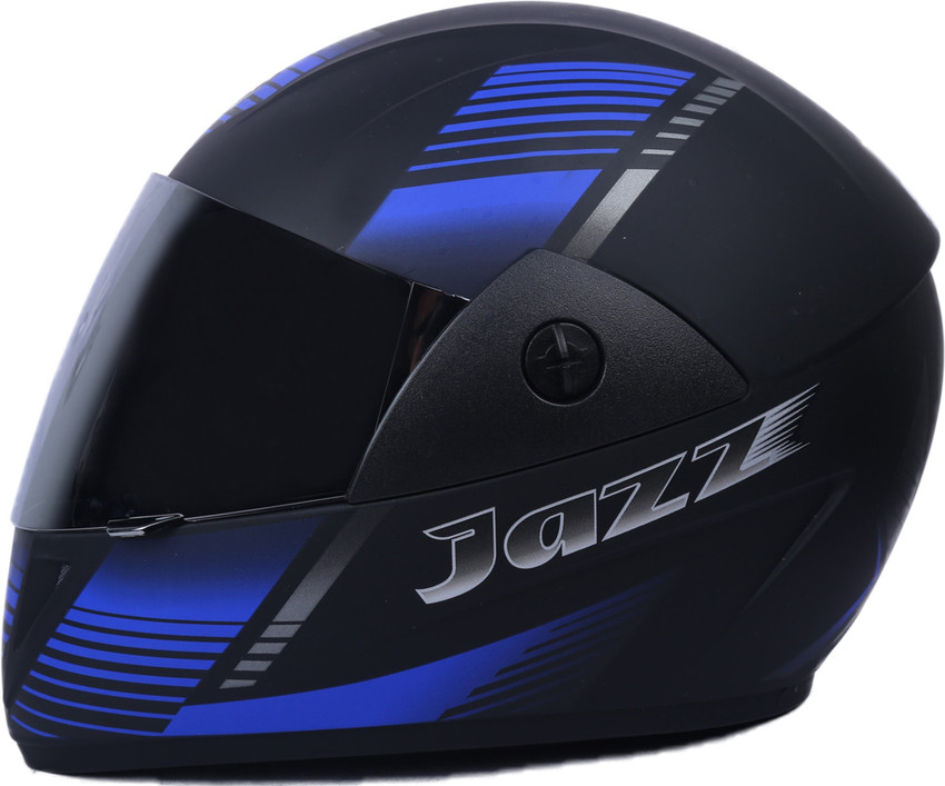 GLIDER Jazz DX Black with Blue Robo Lights Decor with Smoke VIsor