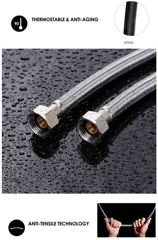AO Smith Heavy Stainless Steel Connection Pipe, 24 Inch - Pack of 2 Hose  Connector Price in India - Buy AO Smith Heavy Stainless Steel Connection  Pipe, 24 Inch - Pack of