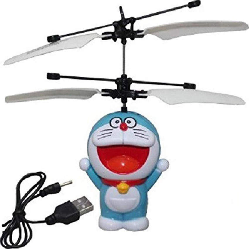 Quinergys Best Flying Doraemon Helicopter Sensor Helicopter Toy