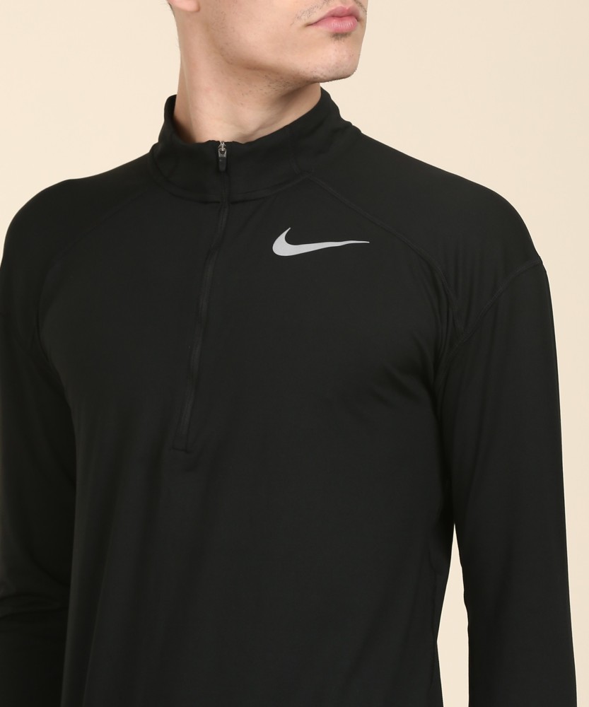 Nike black collar t cheap shirt