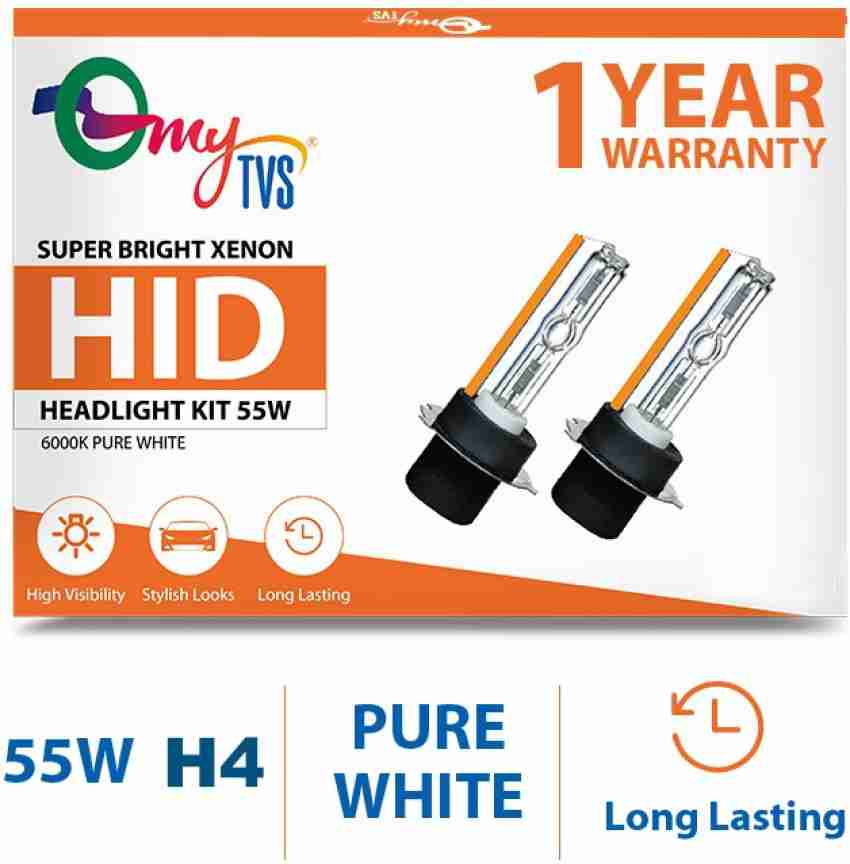 MYTVS H4 Car HID Bulbs Kit Vehical HID Kit Price in India - Buy