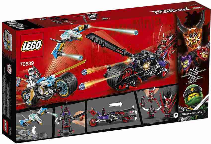 Street race of snake jaguar lego ninjago hot sale