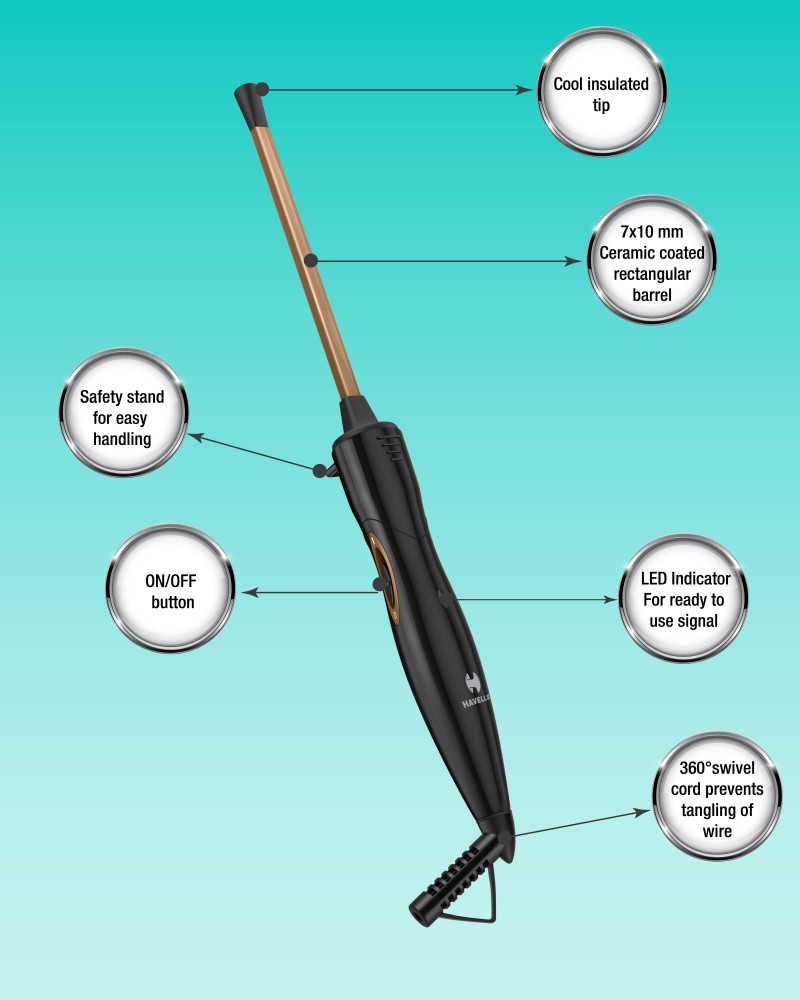 Havells chopstick shop hair curler