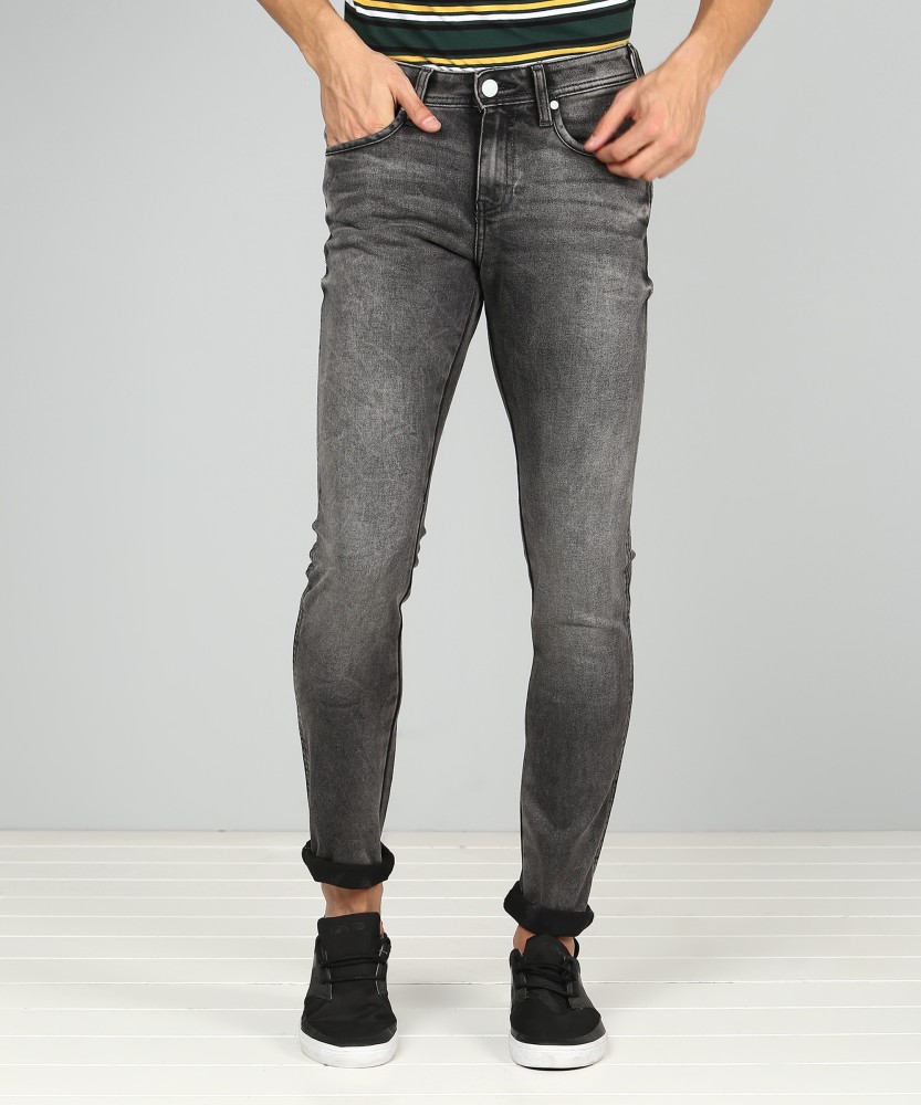 Wrangler Slim Men Grey Jeans - Buy Wrangler Slim Men Grey Jeans Online at  Best Prices in India