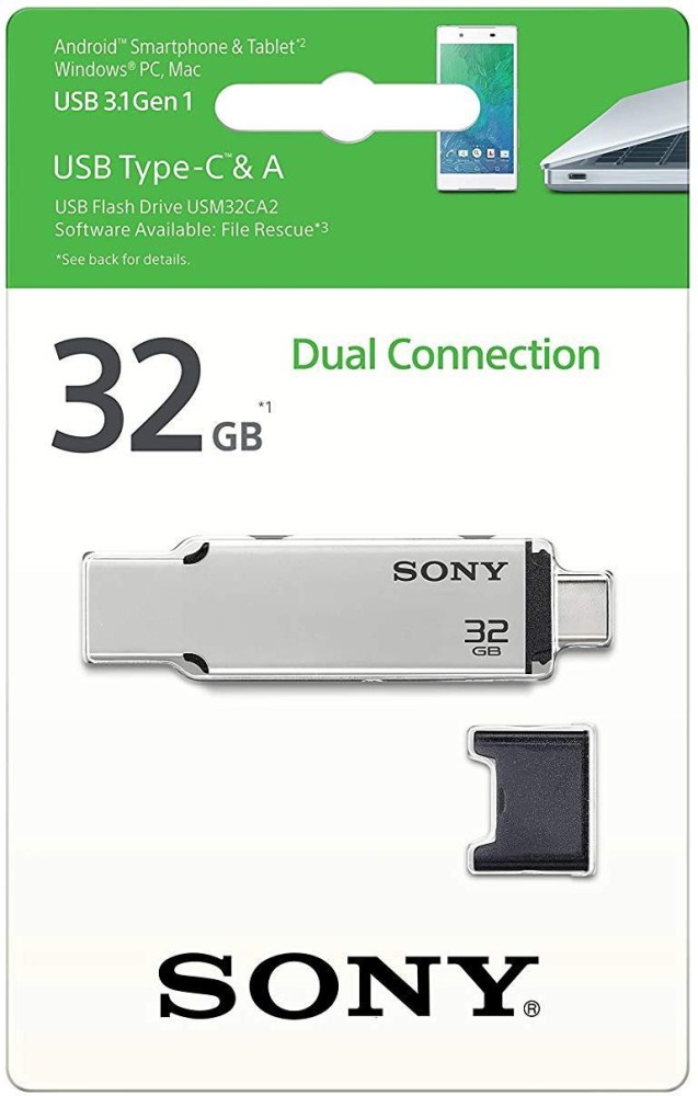 Dual Flash Drive USB 3.0 + USB-C 32GB
