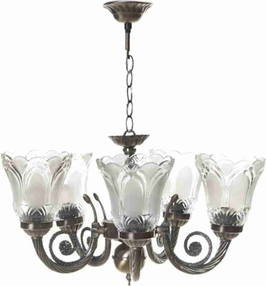 EmporiumLight Antique 5 Lamp Jhumar Chandelier Ceiling Lamp