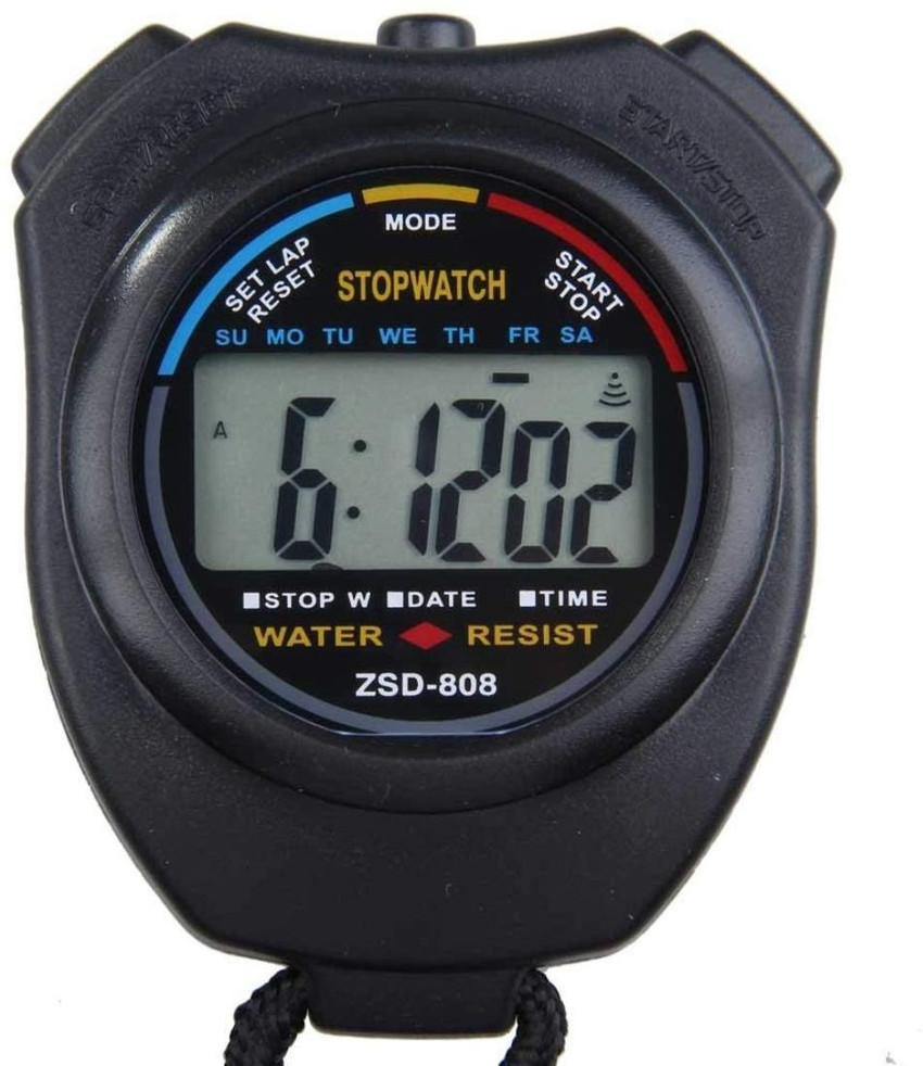 Flipco Digital Running Timer Chronograph Sports Stopwatch Counter