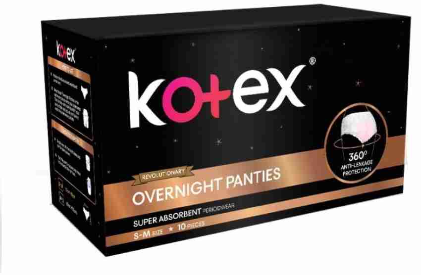 Buy Kotex Overnight Period Panties - 360 Degree Anti-Leakage