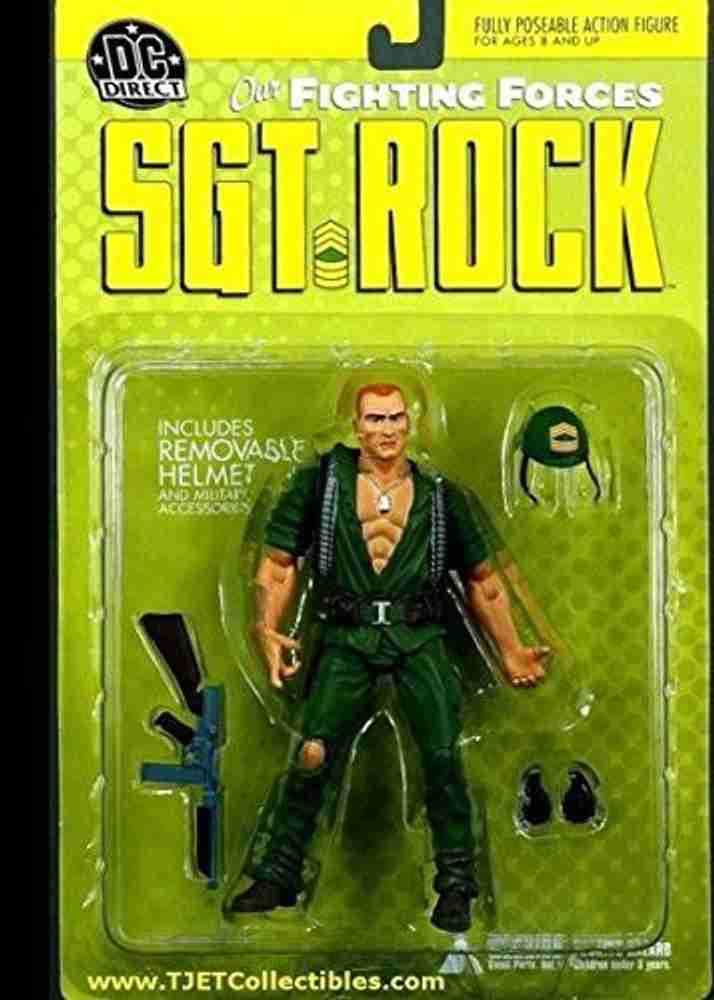 DC Comics Fighting Forces Sgt. Rock Action Figure Fighting